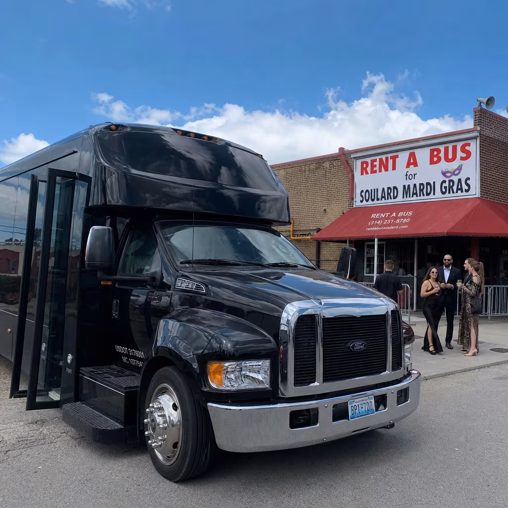 Rent a Bus for Soulard Mardi Gras