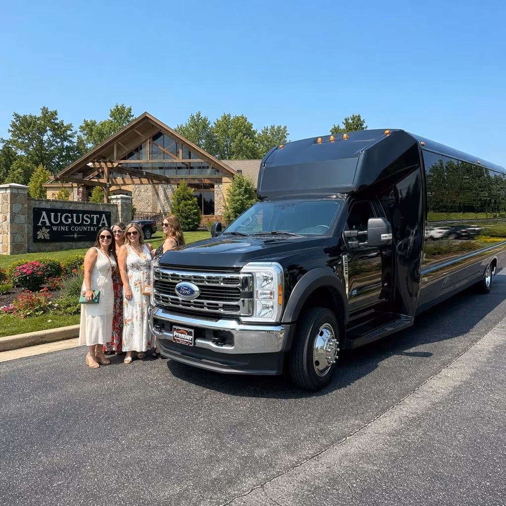 Rent a Bus to Augusta Wine Country
