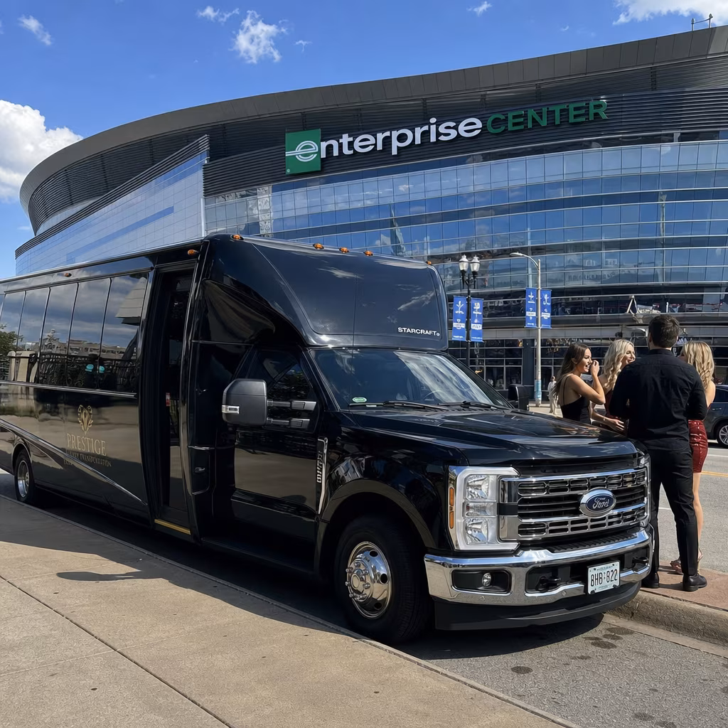 Rent a Bus to Enterprise Center