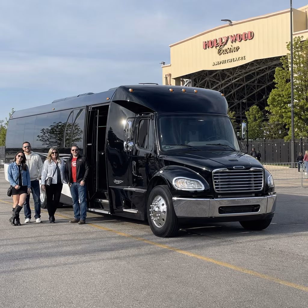 Rent a Bus to Hollywood Casino Amphitheatre