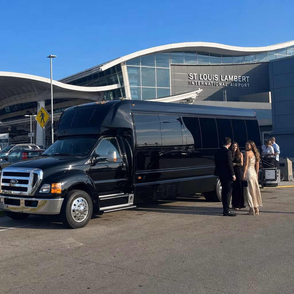 Rent a Bus to St Louis Lambert International Airport