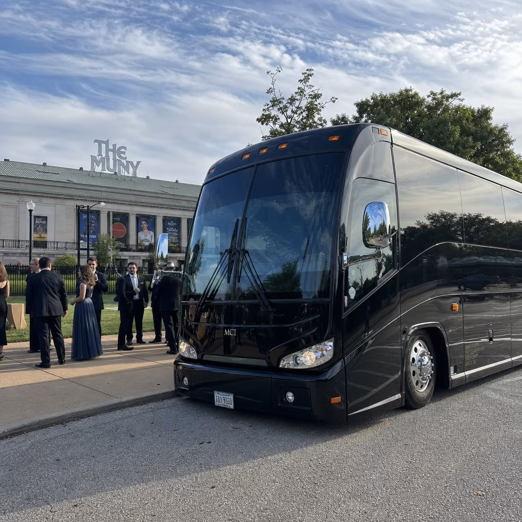 Rent a Bus to The Muny