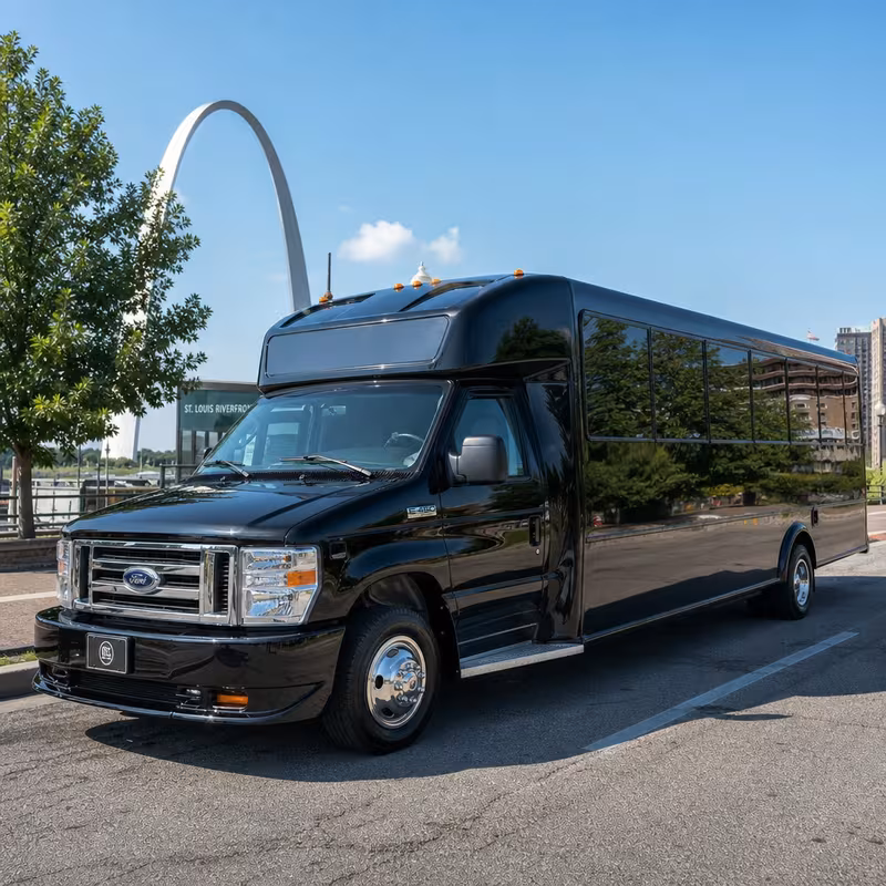 15 Passenger Party Bus Exterior