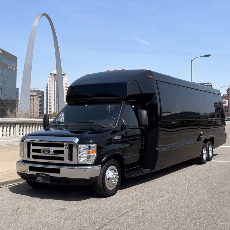 20 Passenger Party Bus Exterior