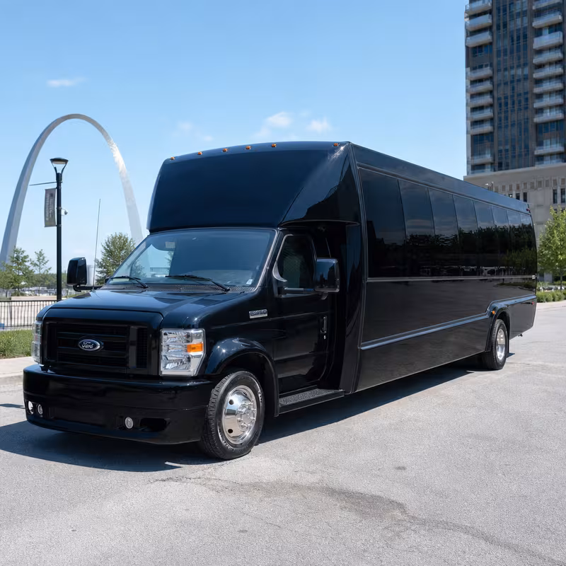 25 Passenger Party Bus Exterior