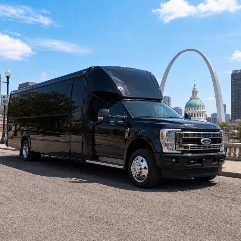 28 Passenger Party Bus Exterior