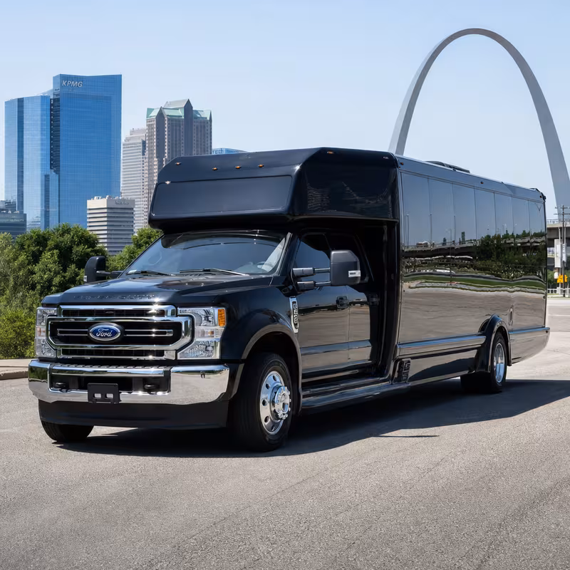 30 Passenger Party Bus Exterior