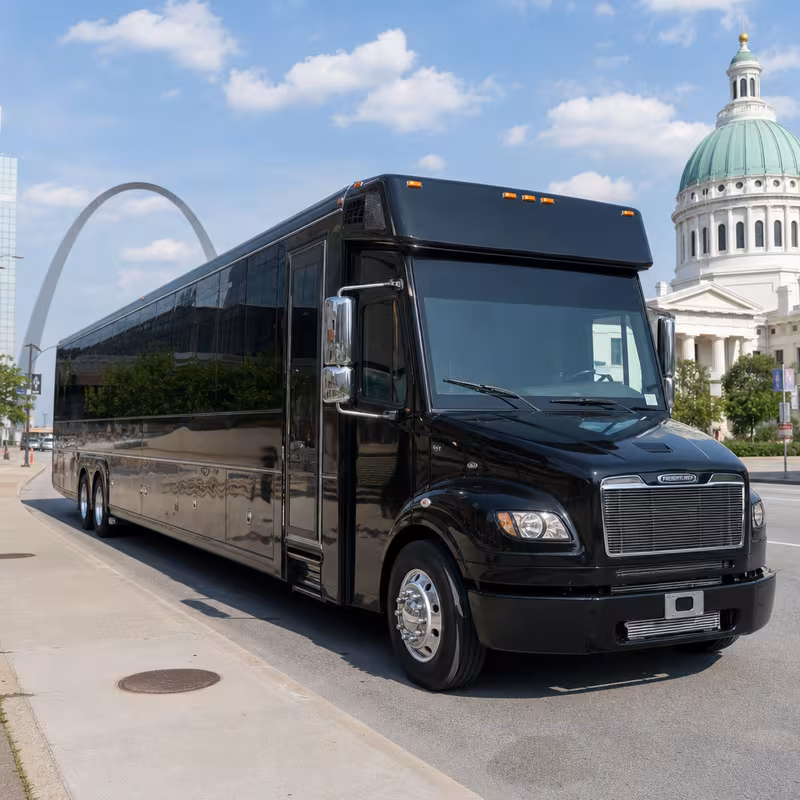 40 Passenger Party Bus Exterior