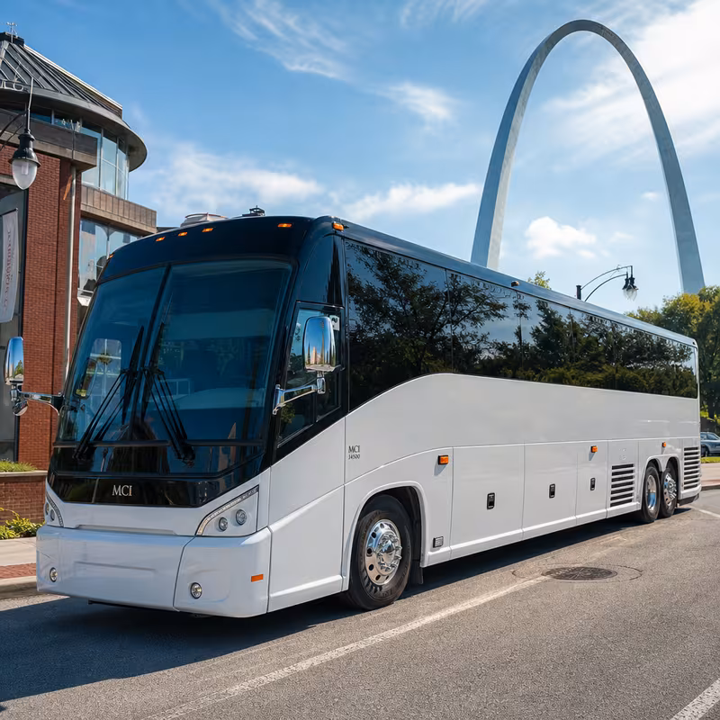 40-56 Passenger Charter Bus Exterior