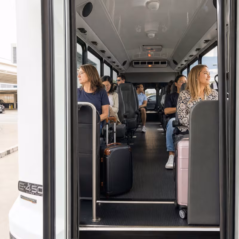 St Louis Airport Transportation fleet vehicle