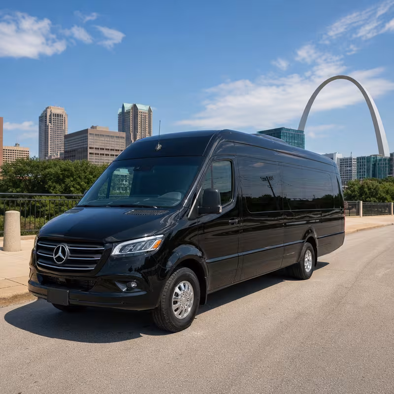 14 Passenger Sprinter Limo Exterior