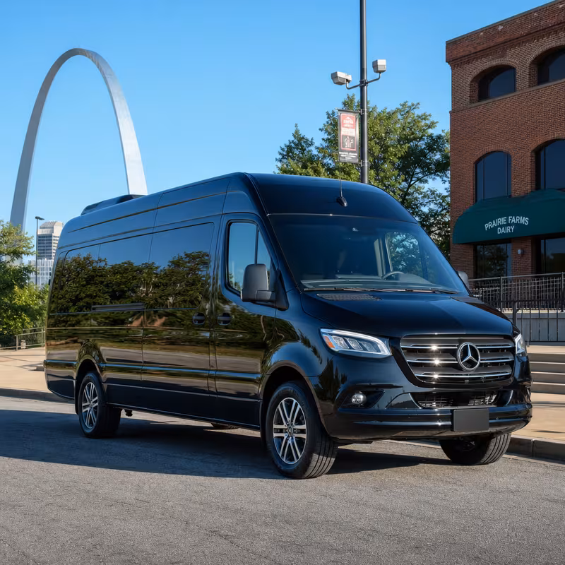 Sprinter Van Rental with Driver Exterior